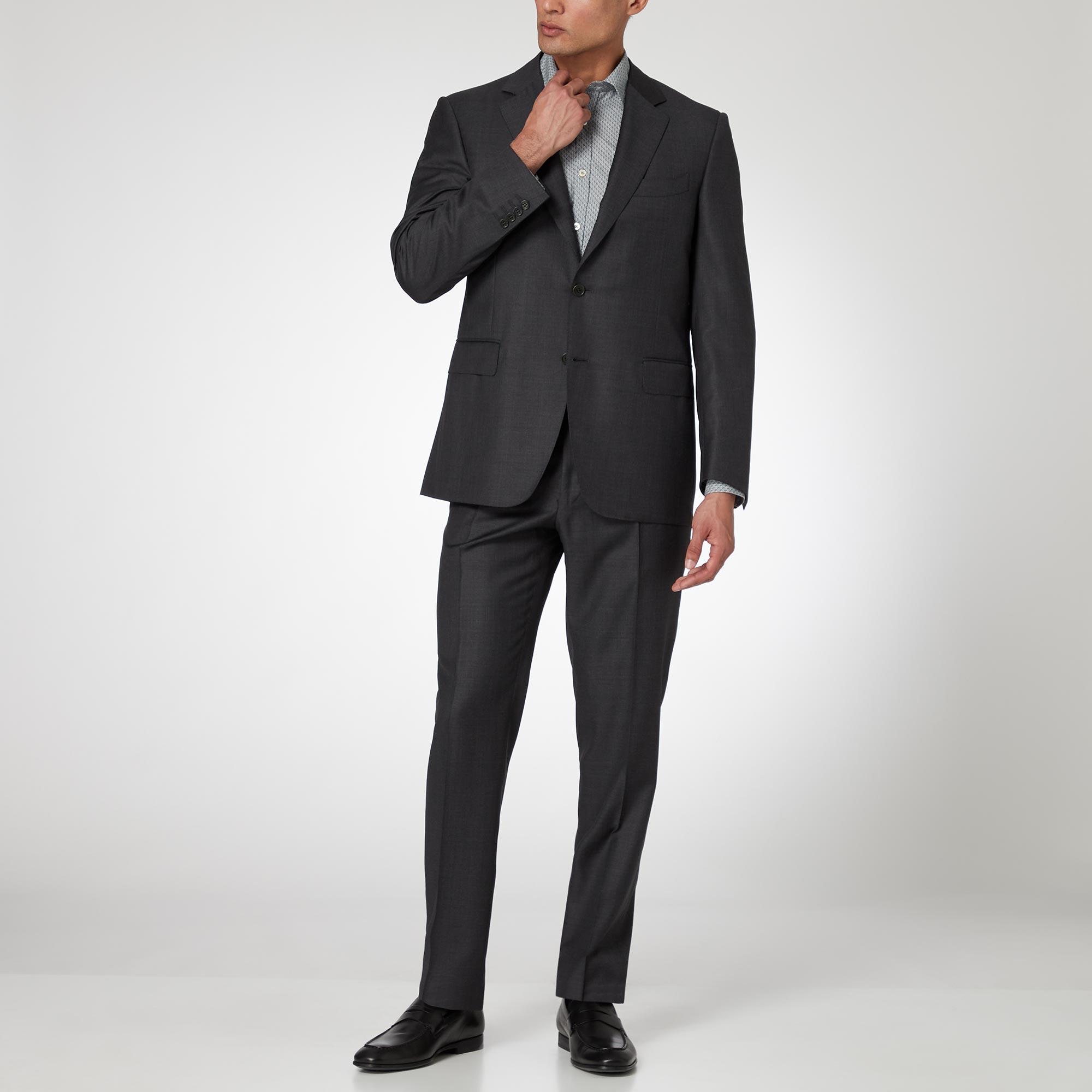 D6 Plain Twill Suit